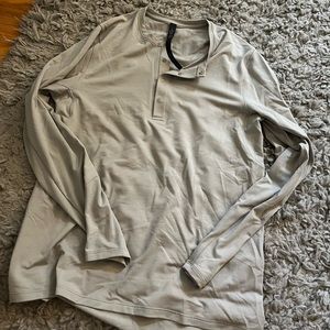 Lululemon Long Sleeve Quarter Button Down